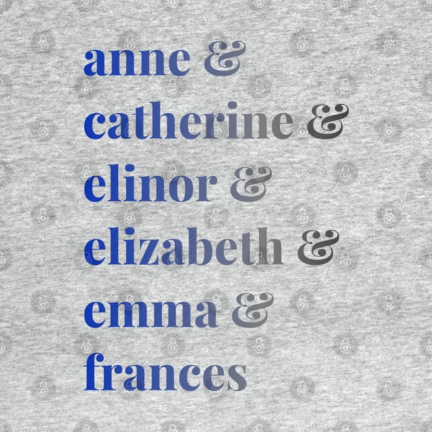 Austen Protagonists by Ardently